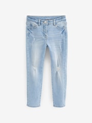 Helle Denim-Waschung/Used-Optik - Skinny Jeans (3–16Jahre) - Bild 5 von 6