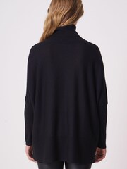 Repeat Cashmere Black Jumper - Image 2 of 4