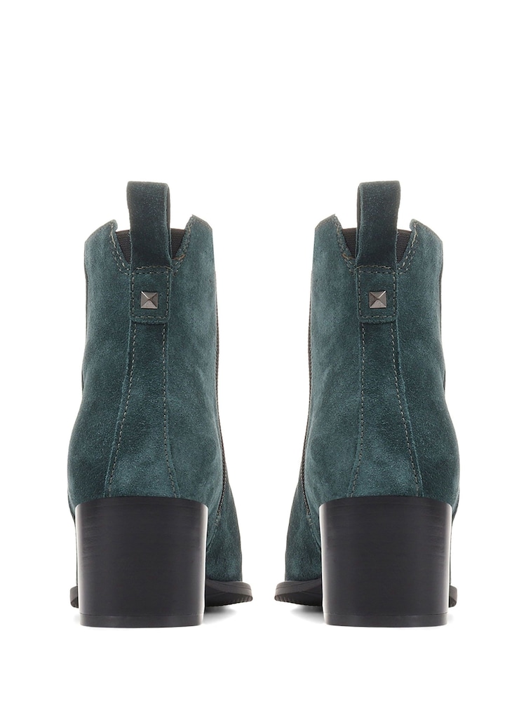 Jones Bootmaker Green Caileigh Suede Western Boots - Image 5 of 5