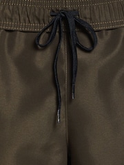 Nike Khaki Green 5 Inch Essential Volley Swim Shorts - Image 5 of 5