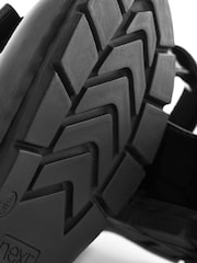 Black Patent Standard Fit (F) School Junior Bow T-Bar Shoes - Image 7 of 7