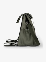 Citron Olive Green Insulated Roll-Up Lunch Bag - Image 3 of 6