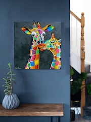 Steven Brown Art Grey Francie & Josie McZoo Medium Canvas Print - Image 1 of 4