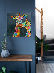 Steven Brown Art Grey Francie & Josie McZoo Medium Canvas Print - Image 2 of 4