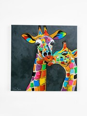 Steven Brown Art Grey Francie & Josie McZoo Medium Canvas Print - Image 3 of 4
