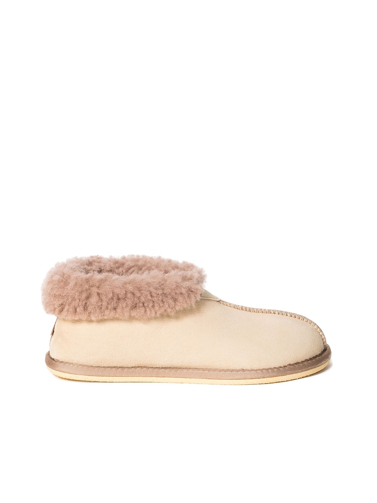 Celtic & Co. Ladies Sheepskin Bootee Slippers - Image 1 of 1 Celtic & Co. Ladies Sheepskin Bootee Slippers - Image 1 of 1