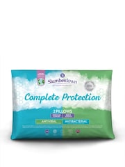 Slumberdown 2 Pack 2 Complete Protection Anti Allergy Pillows - Image 1 of 4