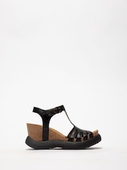 Fly London Gait Wedge Sandals - Image 1 of 4