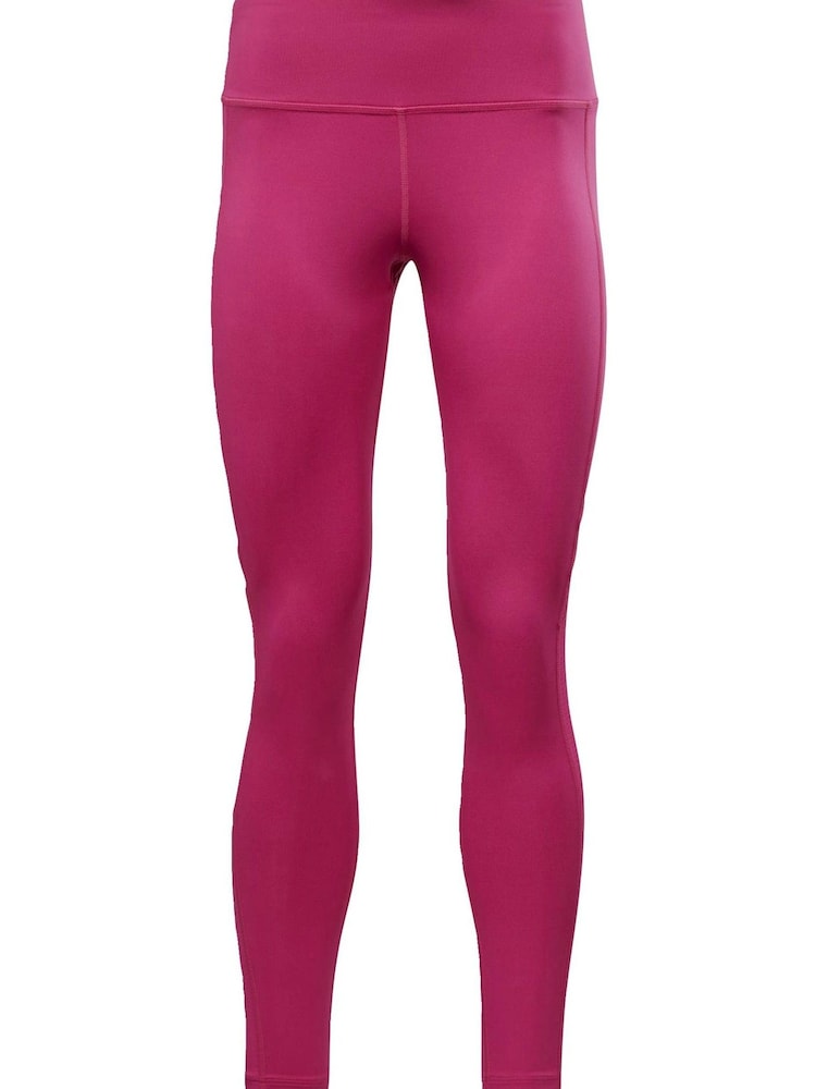 Reebok Pink Workout Ready Mesh Leggings - Image 4 of 4