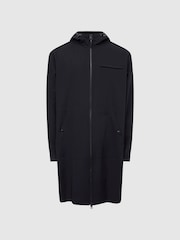 Reiss Black Sidahn Hooded Parker - Image 2 of 7