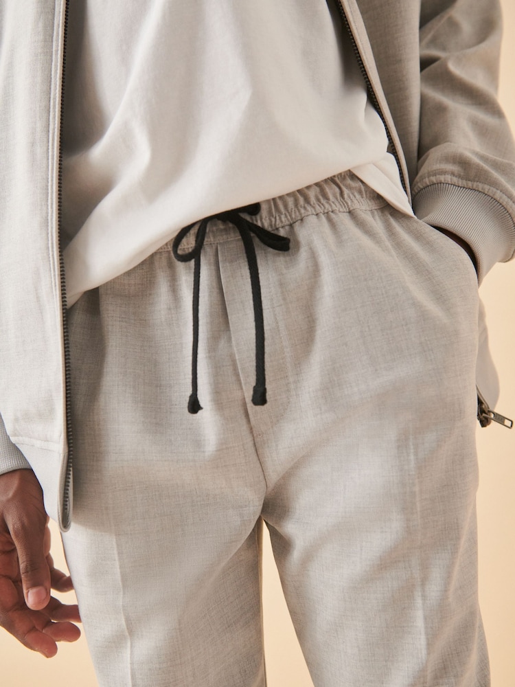 Grey Pull On Waist Suit: Trousers (12mths-16yrs) - Image 1 of 4