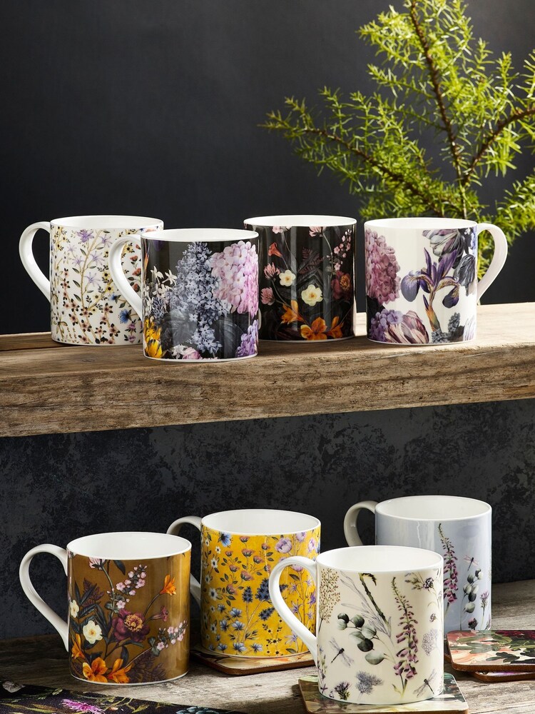 MM Living Cream Lula Bone China Mug - Image 1 of 2