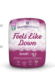 Slumberdown Feels Like Down White 10.5 Tog Duvet - Image 5 of 5