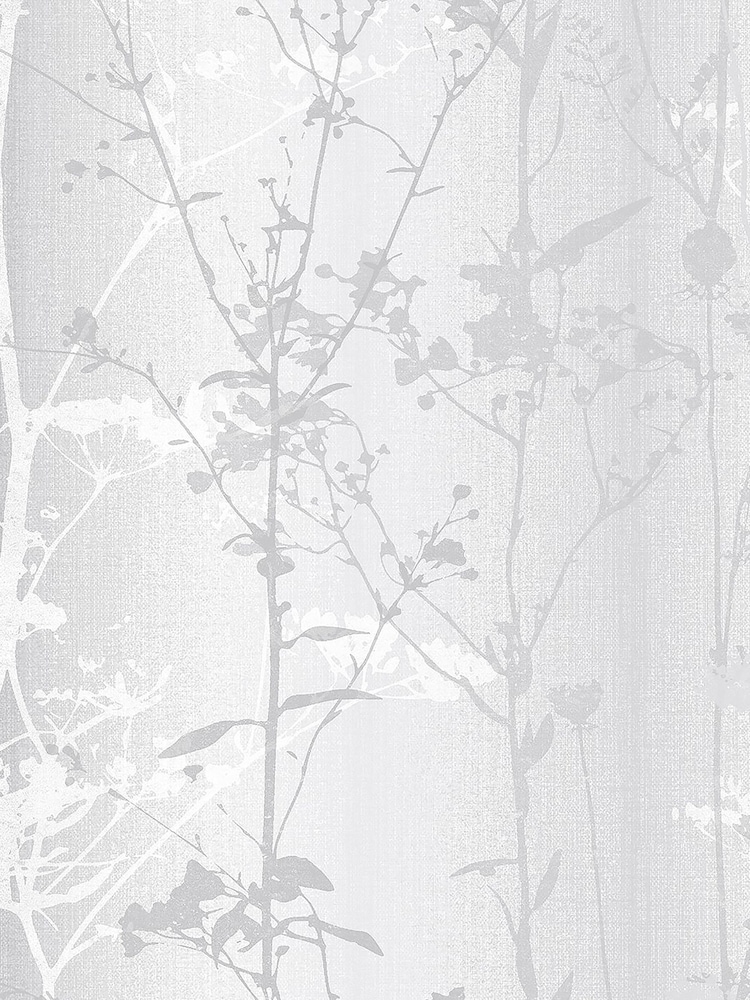 Graham & Brown Grey Wildflower Shadow 10M Wallpaper - Image 2 of 3