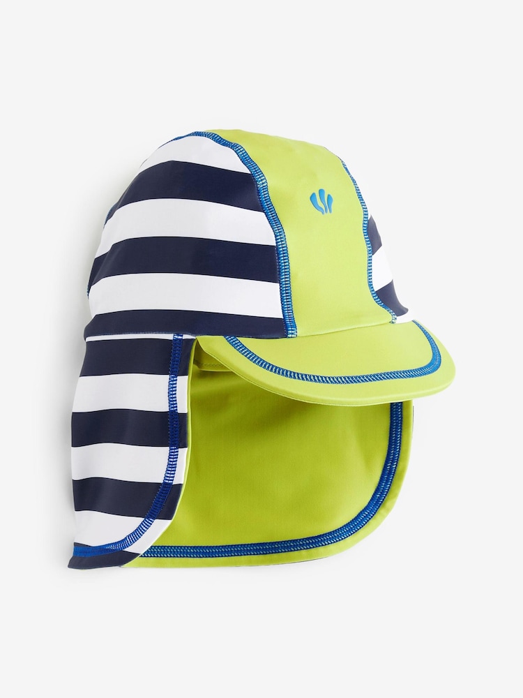 FatFace Navy Blue Sunsafe and Hat Set - Image 4 of 8