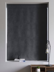 Ink Black Abbott Made To Measure Roman Blinds - Image 5 of 6