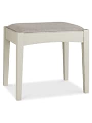 Bentley Designs Grey/Oak Hampstead Stool - Image 2 of 2
