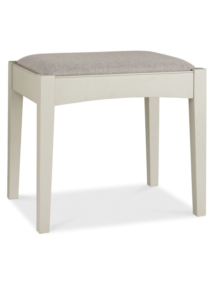 Bentley Designs Grey/Oak Hampstead Stool - Image 2 of 2