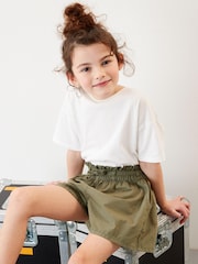 Khaki Green Parachute Cargo Shorts (3-16yrs) - Image 3 of 5