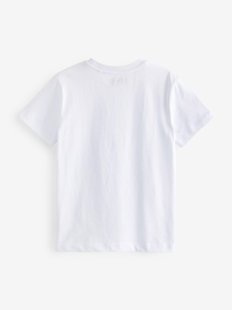 White/Neon Sonic Gaming License T-Shirt (3-16yrs) - Image 2 of 2
