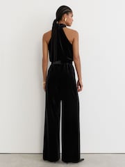 Reiss Black Jodie Jumpsuit - Image 5 of 8