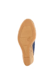 Jones Bootmaker Ladies Natural Rosanna Slingback Wedges - Image 6 of 6