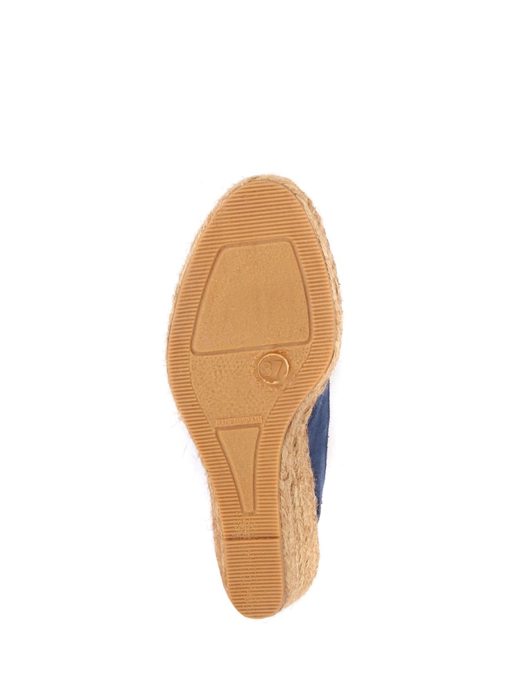Jones Bootmaker Ladies Natural Rosanna Slingback Wedges - Image 6 of 6