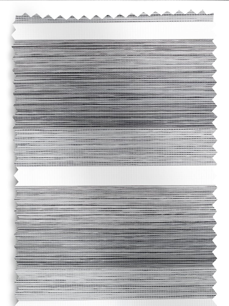 Charcoal Grey Marl Premium Ready Made Woven Day And Night Zebra Roller Blind - Image 6 of 6