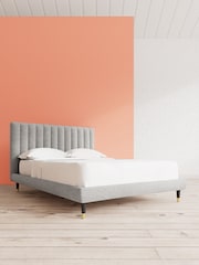 Swoon Houseweave Thunder Grey Porlock Bed - Image 1 of 5
