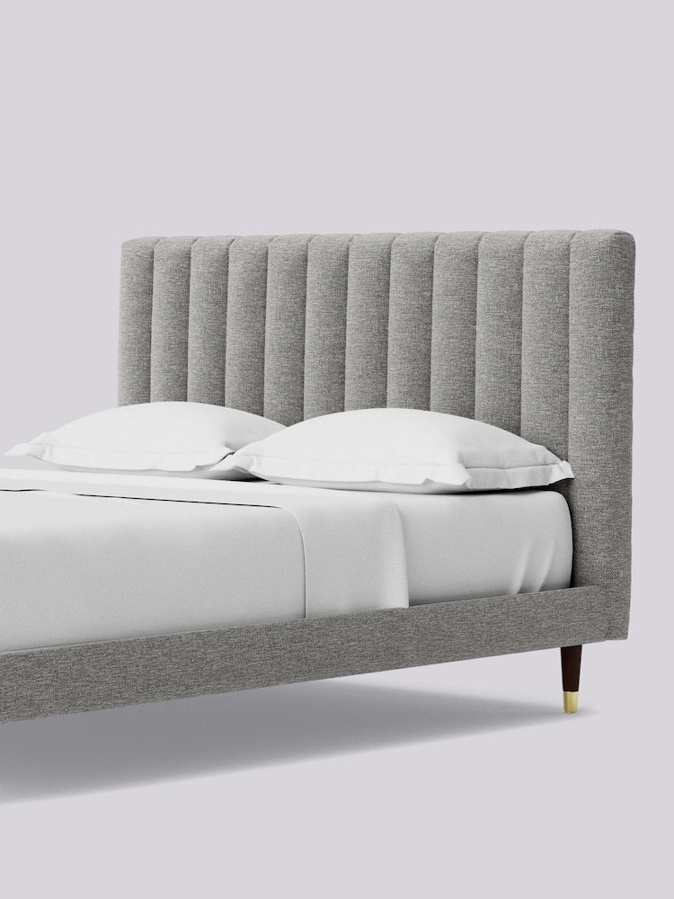 Swoon Houseweave Thunder Grey Porlock Bed - Image 5 of 5