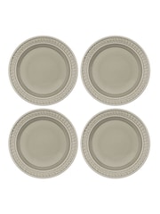 Portmeirion Grey Botanic Garden Harmony Set of 4 Plates - Image 3 of 6
