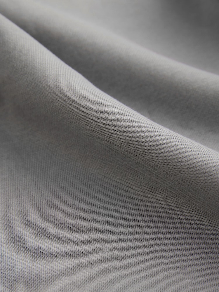 Pale Grey Zip Through Hoodie - Image 7 of 7