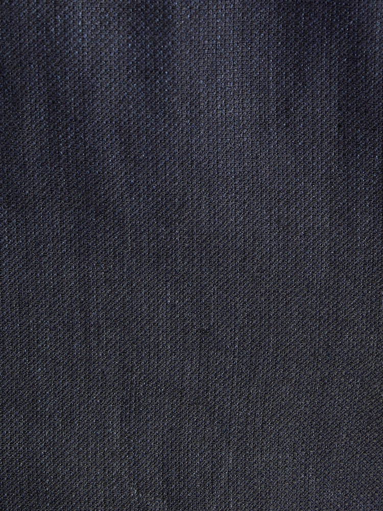 Navy Blue Signature Linen Blend Blazer - Image 8 of 8