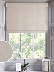 Natural Glittery Made To Measure Roman Blind - Image 1 of 6