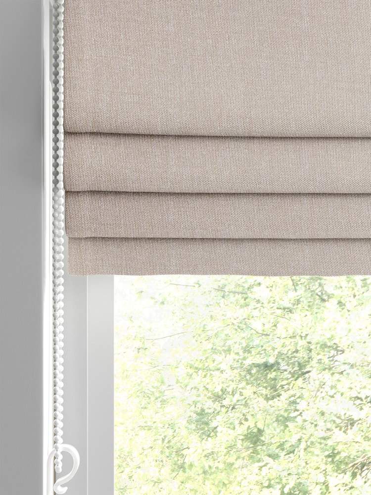 Natural Glittery Made To Measure Roman Blind - Image 2 of 6