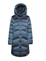 Geox Womens Blue Adrya Parka - Image 4 of 6