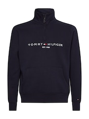 Tommy Hilfiger Blue Logo Sweatshirt - Image 3 of 7