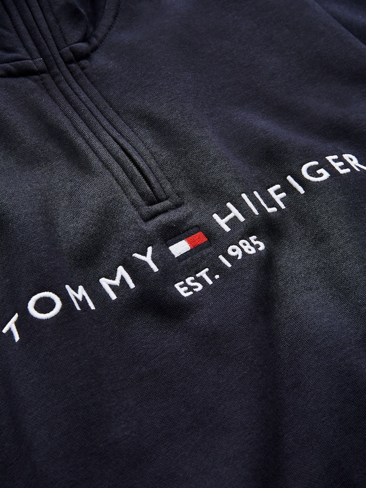 Tommy Hilfiger Blue Logo Sweatshirt - Image 7 of 7
