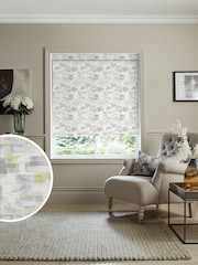 Voyage Lemon Yellow Blackout Salinas Made to Measure Roller Blind - Image 1 of 6