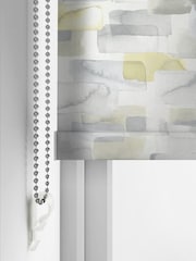 Voyage Lemon Yellow Blackout Salinas Made to Measure Roller Blind - Image 5 of 6
