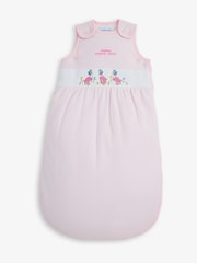 JoJo Maman Bébé Pink Jemima Puddle-Duck 2.5 Tog Baby Sleeping Bag - Image 2 of 2