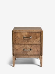 Nina Campbell Brown Tedworth 2 Drawer 2 Drawer Bedside - Image 7 of 8