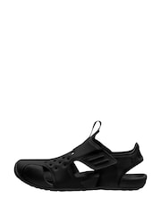 Negro - Sandalias con protección solar para niños de Nike - Imagen 2 de 7
