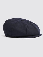 MOSS Blue Melton Baker Cap - Image 1 of 1