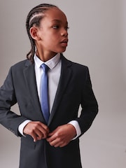 Navy Blue Skinny Fit Suit: Jacket (12mths-16yrs) - Image 1 of 9