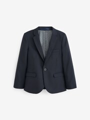 Navy Blue Skinny Fit Suit: Jacket (12mths-16yrs) - Image 5 of 9
