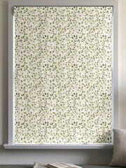 Lime Green April Made To Measure Roman 100% Cotton Blind - Image 5 of 6