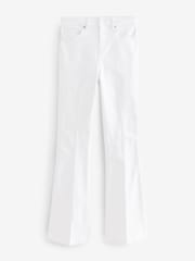 Weiß - Stretch-Jeans mit Schlag - Bild 5 von 5