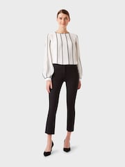 Hobbs Black Petite Annie Slim Trousers - Image 1 of 4