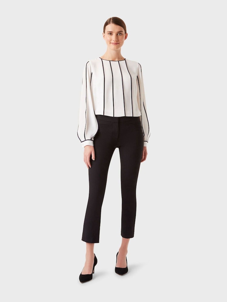 Hobbs Black Petite Annie Slim Trousers - Image 1 of 4